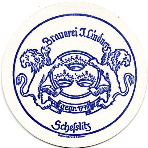 schelitz ba-by lindner rund 2a (215-zwei lwen+drei kronen-blau)